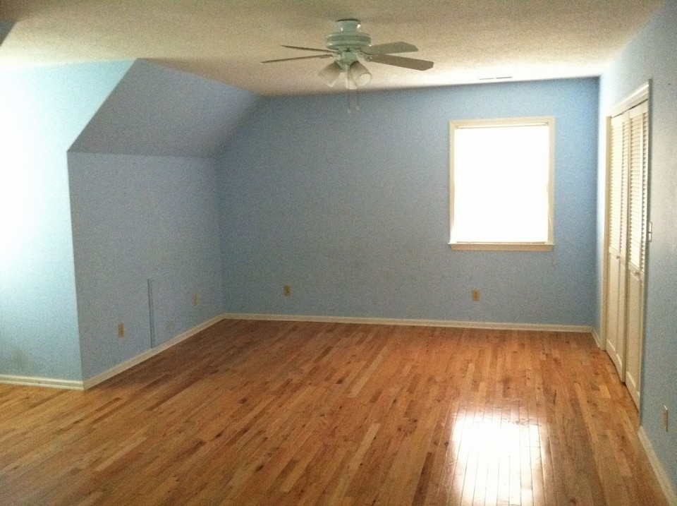 two large bedrooms upstairs